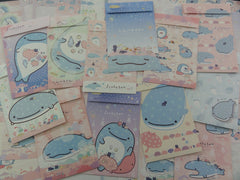 San-X Jinbesan Whale Letter Paper + Envelope Theme Set