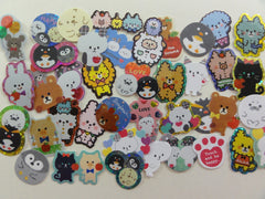 z Favorite Animal Pet Zoo Farm theme Flake Stickers - 40 pcs