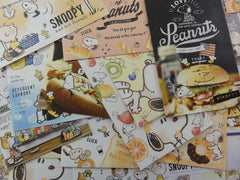 z Cute Kawaii Snoopy Peanuts Writing Letter Paper + Envelope Stationery Theme Set