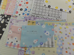 z Cute Kawaii Flower Daisy Letter Paper + Envelope Theme Set