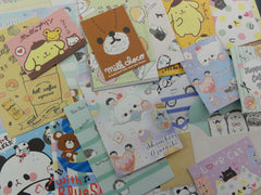 z Cute Kawaii 20 Bear Panda Seal Rabbit Purin MINI Letter Paper + Envelope Theme Set