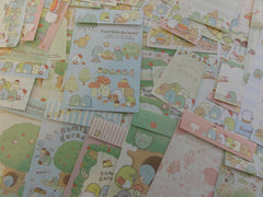 San-X Sumikko Gurashi Apple Garden Green Stationery Set - Penpal Writing Paper Envelope