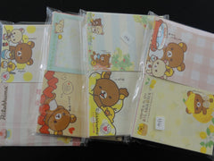 San-X Rilakkuma Bear 136 pc Mini Memo Note Paper Set
