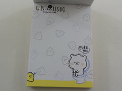 Kawaii Cute Kamio Silly Unko Poop Mini Notepad / Memo Pad