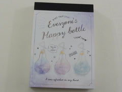 Kawaii Cute Kamio Everyone's Happy Bottle Mini Notepad / Memo Pad