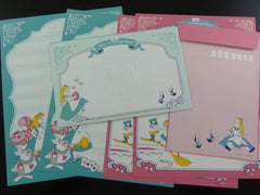 z Cute Kawaii Alice Fairy Tale Letter Sets - Writing Paper Envelope Stationery