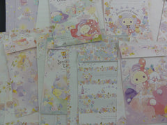 Kawaii Cute San-X Sentimental Circus Flower Fairies Letter Writing Paper + Envelope Theme Stationery Set