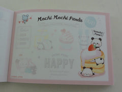 Kawaii Cute Kamio Mochi Panda Mini Notepad / Memo Pad - E - Stationery Design Writing Collection