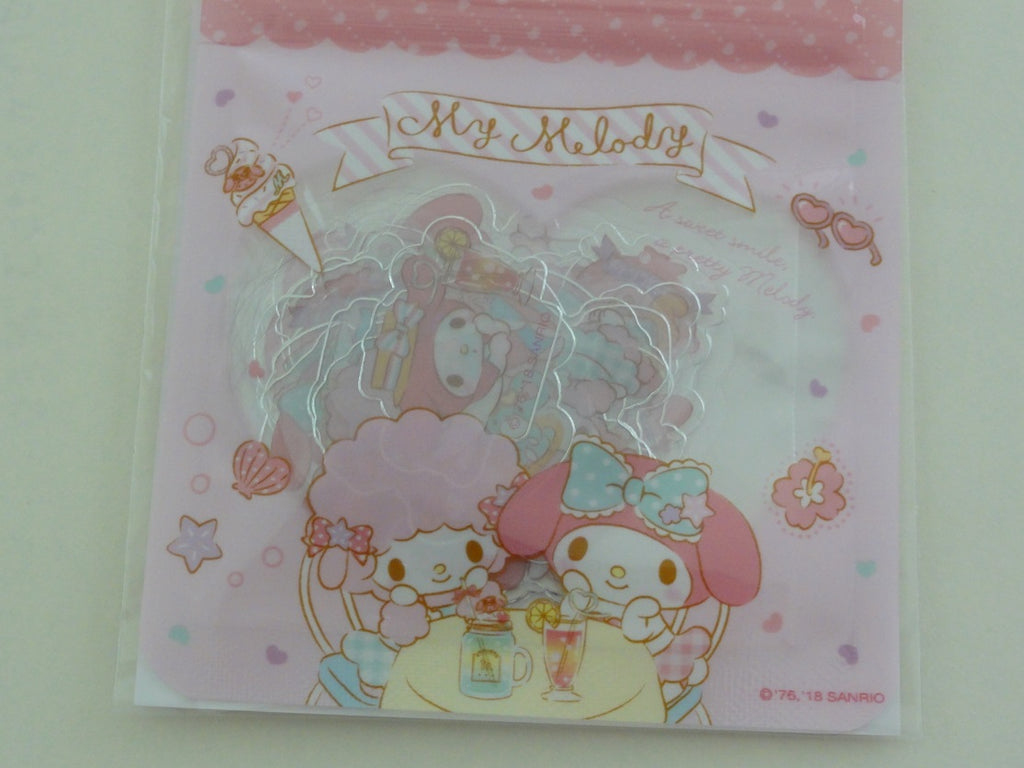 z Cute Kawaii Sanrio My Melody Flake Stickers Sack 2018 - Collectible - for Journal Planner Agenda Craft Scrapbook