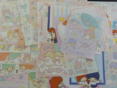 z Cute Kawaii Little Twin Stars Paper Memo Note Set Sanrio - for Stationery Writing Scrapbook Art Craft Penpal