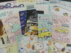 z Cute Kawaii Snoopy Peanuts Writing Letter Paper + Envelope Stationery Theme Set