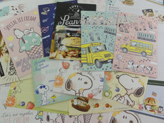 z Cute Kawaii Snoopy Peanuts Writing Letter Paper + Envelope Stationery Theme Set