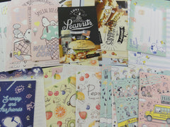 z Cute Kawaii Snoopy Peanuts Writing Letter Paper + Envelope Stationery Theme Set