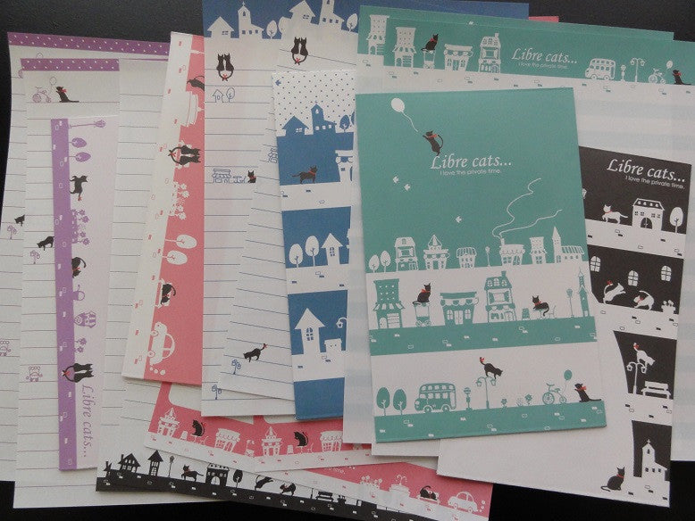 z Kamio Libre Cats Letter Sets