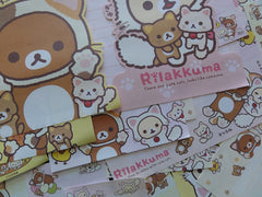 San-X Rilakkuma Bear Cat Memo Note Paper Set