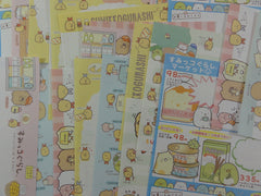 San-X Sumikko Gurashi Food Grocery Memo Note Writing Paper Set - stationery writing journal penpal