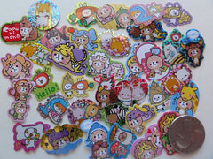 Animals in Costume Flake Stickers - 36 pcs