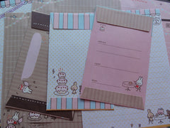 z Kawaii Cute Q-Lia Tree Cafeteria Animal Friends Letter Sets