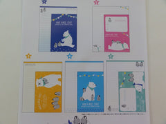 Kawaii Cute Bear and Penguins North Pole Winter Letter Sets