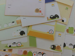 Cute Musubi Sushi Rice Letter Writing Paper + Envelope Theme Set