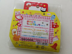 Cute Kawaii Kamio Japan Lunch Box Food Button Stickers Sack - Vintage