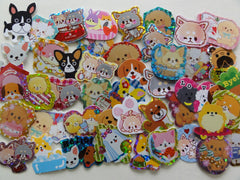 Cute Kawaii Dog Puppies Flake Stickers