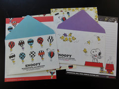 Peanuts Snoopy Letter Sets - H - Stationery Writing Paper Envelope