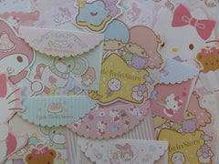Sanrio Hello Kitty My Melody Little Twin Stars Letter Papers + Envelopes Theme Set