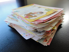 San-X Rilakkuma Bear 164 pc Mini Memo Note Paper Set