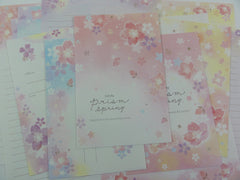 Cute Kawaii Crux Sakura Cherry Blossom Prism Spring Letter Sets - Stationery Writing Paper Envelope