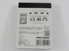 Kawaii Cute Kamio Mochi Panda Mini Notepad / Memo Pad - Q - Stationery Designer Writing Paper Collection