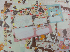 San-X Chocopa Panda Letter Writing Paper + Envelope Stationery Set - Penpal Journal