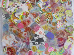 Grab Bag Stickers: 100 pcs surprise variety lot of flake stickers