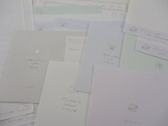 Cute Kawaii Kamio Little Dainty Joy Bubble Cloud Planet Flower Letter Sets Stationery - writing paper envelope