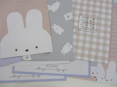 Cute Kawaii Q-Lia Dear My Bunny Rabbit Letter Sets - Stationery Writing Paper Envelope Penpal