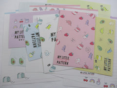 Crux My Little Pattern - Dino Dinosaurs Strawberry Milk Letter Sets - Stationery Writing Paper Envelope