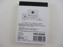 Cute Kawaii Kamio Girl Sweet Bear Mini Notepad / Memo Pad - Stationery Designer Paper Collection