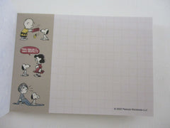 Cute Kawaii Peanuts Snoopy Mini Notepad / Memo Pad Kamio - X Happiness is - Stationery Designer Paper Collection