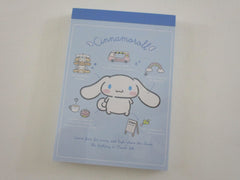 Cute Kawaii Sanrio Cinnamoroll Mini Notepad / Memo Pad Kamio - Stationery Designer Paper Collection