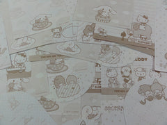 Sanrio Hello Kitty Little Twin Stars My Melody Cinnamoroll Memo Note Paper Set - stationery writing