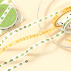 Cute Kawaii BGM Thin Washi / Masking Deco Tape - Turtle Animal Pet - for Scrapbooking Journal Planner Craft Diary Notebook Gift
