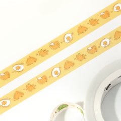 Cute Kawaii BGM Thin Washi / Masking Deco Tape - Little Baby Chick Chicken Animal Pet - for Scrapbooking Journal Planner Craft Diary Notebook Gift