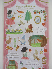 Cute Kawaii Mind Wave Petit Theatre Sticker Sheet - Snow White Fairy Tale Princess Story - for Journal Planner Craft Diary Gift Schedule