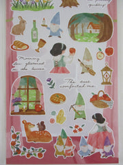 Cute Kawaii Mind Wave Petit Theatre Sticker Sheet - Snow White Fairy Tale Princess Story - for Journal Planner Craft Diary Gift Schedule