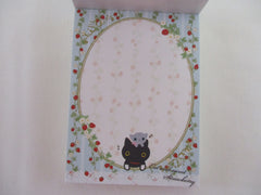 Vintage Rare VHTF - Cute Kawaii San-X Kutusita Nyanko >^•-•^< Cat Mini Notepad / Memo Pad - N - Stationery Penpal Gift