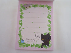 Vintage Rare VHTF - Cute Kawaii San-X Kutusita Nyanko >^•-•^< Cat Mini Notepad / Memo Pad - L - Stationery Penpal Gift