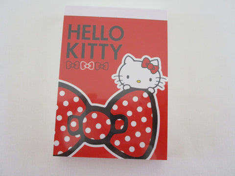 Vintage Rare VHTF - Cute Kawaii Sanrio Hello Kitty ^•ﻌ•^ Mini Notepad / Memo Pad - A - Stationery Penpal Journal Diary Gift (preowned)