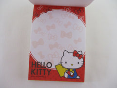 Vintage Rare VHTF - Cute Kawaii Sanrio Hello Kitty ^•ﻌ•^ Mini Notepad / Memo Pad - A - Stationery Penpal Journal Diary Gift (preowned)