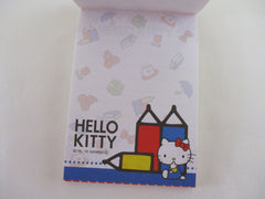 Vintage Rare VHTF - Cute Kawaii Sanrio Hello Kitty ^•ﻌ•^ Mini Notepad / Memo Pad - A - Stationery Penpal Journal Diary Gift (preowned)