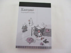 Cute Kawaii Sanrio Characters Kuromi I am pretty and invincible Mini Notepad / Memo Pad - Stationery Designer Paper Collection Collectible preowned